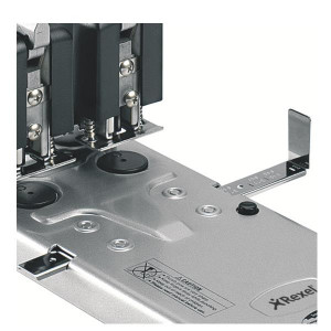 HD2150 PERFORATORE A 2 FORI PER GRANDI VOLUMI - ARGENTO/NERO