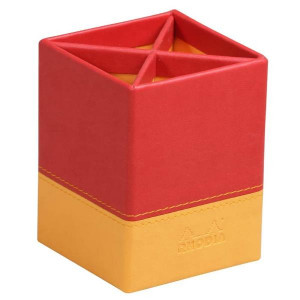 Portamatite ROSSO PAPAVERO 8x8x11cm