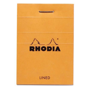 BLOCCO PUNTO METALLICO 10 - 5 2X7 5 CM A RIGHE - CARTA VELLUTE  80 GR