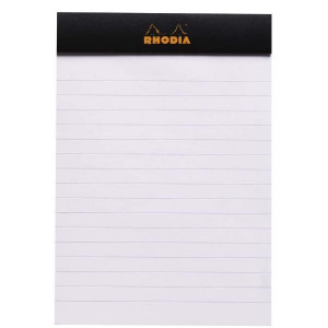 BLOCCO PUNTO METALLICO 13 - 10 5X14 8 CM A RIGHE - CARTA VELLUTE  80  GR