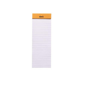 BLOCCO PUNTO METALLICO 8- 7 4X21 CM A RIGHE - CARTA VELLUTE  80 GR
