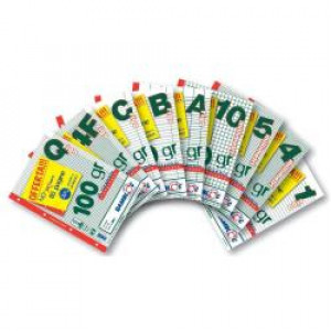 RICAMBIO BIANCOA4 100GR RIGO B 100F