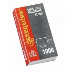 Scatola 1000  Punti Eurostaples 126 Global (24/6) RO-MA (conf.10)
