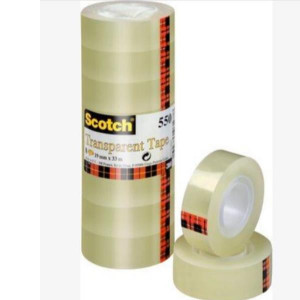 SCOTCH 550 TRASPARENTE  19MMX66M