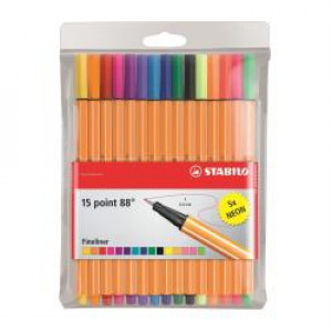 CF15 FINELINER POINT 88  COL ASS