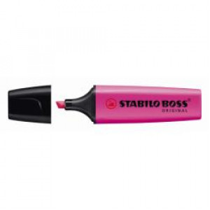 Evidenziatore Stabilo Boss Original -Stabilo- lavanda  ricaricabile  di lunga durata  fuoroscente universale (conf.10)