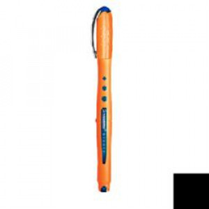 Stabilo bionic worker medio roller blu ergonomico  fusto gomma arancione   clip in metallo  scrittura scorrevole  tratto 0 5mm (conf 10)