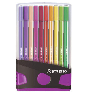 Pen 68 ColorParade antracite/rosa da 20 colori