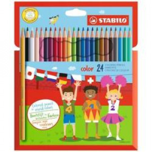 STABILO Color astuccio in cartone  24 pz.