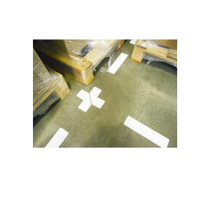 CF10 STICKER A L - 10X5 CM - BIANCO
