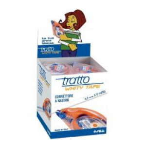 CF12TRATTO WHITY TAPE 4.2MMX8MT