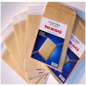 CONFEZIONE CELLOPHANATA 5 BUSTE RINF.TEXSO F.TO 26X37