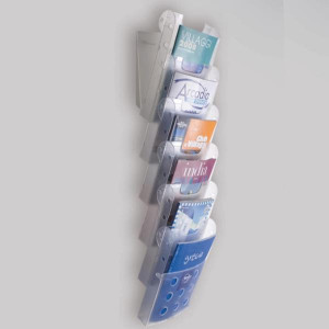 Espositore da banco/parete 6 tasche formato A4