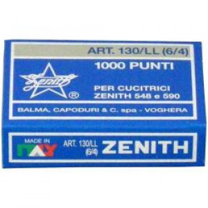 CF10X1000PUNTI 130/LL 6/4 LEGA LEGGERA AMAGNETICI LA SCATOLA DA 1000 PESA 9GR