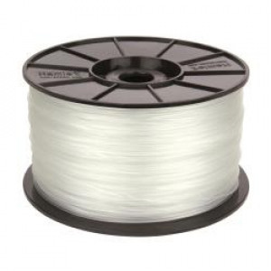BOBINA ABS 1KG X STAMPANTE 3DX100 SPESSORE 1 75MM. COLORE TRASPARENTE.BOBINA DIAMETRO 165 MM   FORO 40MM