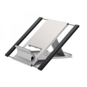 Supporto universale per iPad/notebook. Facilmente regolabile in 6 posizioni.