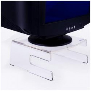 Alza monitor in acrilico per schermi LCD/TFT/CRT.