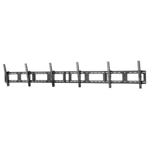 Supporto da Parete per Schermo Triplo -  Supporto VESA - Braccio Men  Panoramico - Schermo da 40  a 50  - Inclinabile