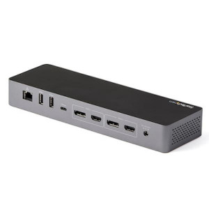 Dock thunderbolt 3 per doppio monitor HDMI e DisplayPort 4K
