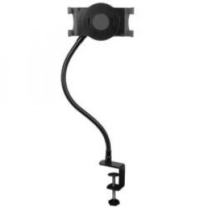 Supporto a collo di cigno per Tablet - per Tablet da 7  a 11  - con Morsetto da Scrivania - Rotazione a 360 gradi