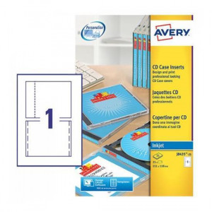 COPERTINA CD FRONTE/RETRO 151X121 - 151X118 COPERTINAX FOGLIO N 1     ( 25FF )    INKJET