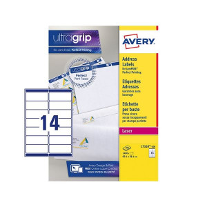 ETICHETTE PER INDIRIZZI 99 1X38 1- ETICHETTE X FOGLIO N 14  (100FF.)