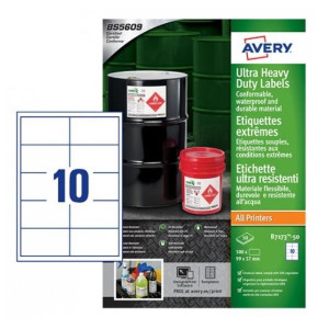 Etich Teslin 99x57 LaserInkjet 50ff
