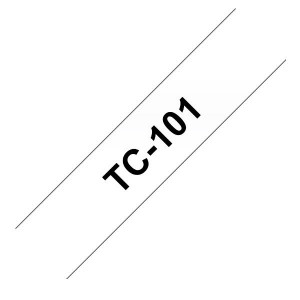 NASTRO TC 12 MM NERO - TRASPARENTE                                    LUNGHEZZA 7 7 METRI