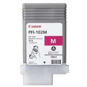 SERBATOIO MAGENTA PFI-102M LP17 / IPF500 / IPF600 / IPF605 / IPF610/  IPF700 / IPF710 / IPF720 (130ML) (1PZ)