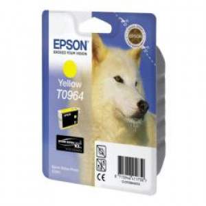 CARTUCCIA INCHIOSTRO A PIGMENTI GIALLO EPSON ULTRACHROME K3  IN       CONFEZIONE BLISTER  RS .