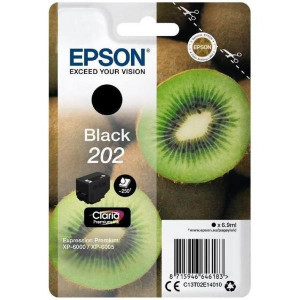 MATERIALE DI CONSUMO: CARTUCCE DI INCHIOSTRO, INCHIOSTRI CLARIA       PREMIUM, 202, KIWI, CONFEZIONE SINGOLA, 1 X 6,9 ML NERO, STANDARD