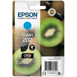 MATERIALE DI CONSUMO: CARTUCCE DI INCHIOSTRO, INCHIOSTRI CLARIA       PREMIUM, 202, KIWI, CONFEZIONE SINGOLA, 1 X 4,1 ML CIANO, STANDARD