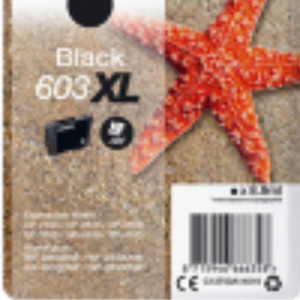 CARTUCCE DI INCHIOSTRO  603XL  STELLA MARINA                          CONFEZIONE SINGOLA, 1 X 8,9 ML NERO, XL
