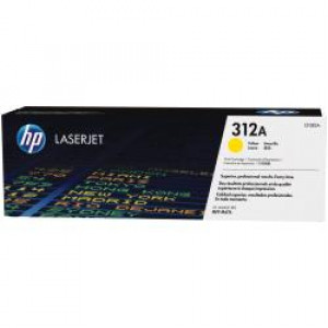 HP 312A Yellow LaserJet Toner Cartridge  (CF382A)