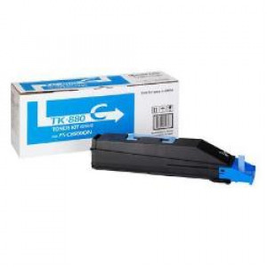 TONER KIT CIANO (TK-880C) PER FS-C8500DN DA 18.000 PAGINE IN FORMATO  A4 (ISO/IEC 19798)