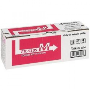 TONER KIT MAGENTA TK-5135M PER TASKALFA 265CI DA 5000 PAGINE CON COPERTURA AL 5 PER 100