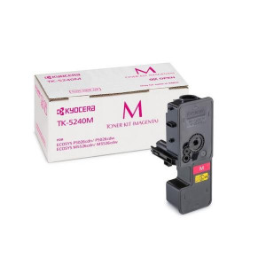 TONER MAGENTA TK-5240C PER ECOSYS P5026CDN/CDW / ECOSYS M5526CDN/CDW - CAPACITA 3000 PAGINE IN FORMATO A4 (ISO/IEC 19798)