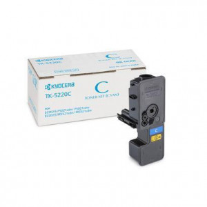 TONER CIANO TK-5220C PER ECOSYS P5021CDN/CDW / ECOSYS M5521CDN/CDW    CAPACITÀ STANDARD 1200 PAGINE IN FORMATO A4 (ISO/IEC 19798)