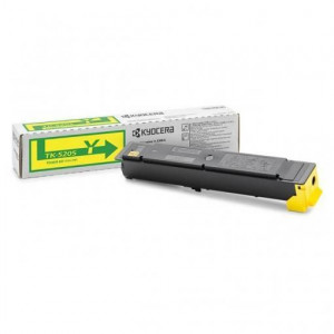 TONER GIALLO TK-5205Y PER TASKALFA 356CI DA 12000 PAGINE A4 COPERTURA 5 PER CENTO