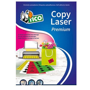 AUTOADESIVE VERDE A4 CON MARGINI DIAM. 63 5 ETICHETTE PER FOGLIO 12 (70 PZ.) INKJET/LASER/COPY