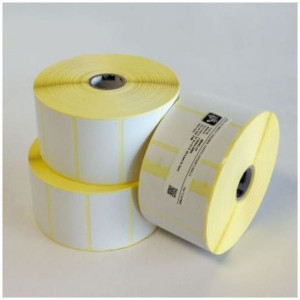 ETICHETTE IN CARTA TERMICA Z SELECT 1000D ADESIVO PERMANENTE          DIMENSIONI 38X25 MM X STAMPANTI DESK TOP 2580 ETICHETTE COPNF 12PZ