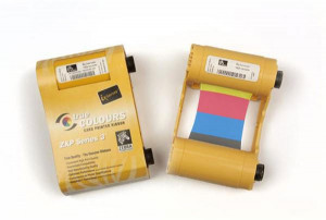 CARTUCCIA COLORI 6 PANNELLI YMCKOK 230 IMMAGINI                       IN USO PER ZXP SERIE 3